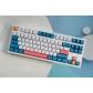 GMK Ping 104+25 PBT Dye-subbed Keycaps Set Cherry Profile for MX Switches Mechanical Gaming Keyboard